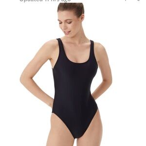 Lolë One Piece Swimsuit in Black